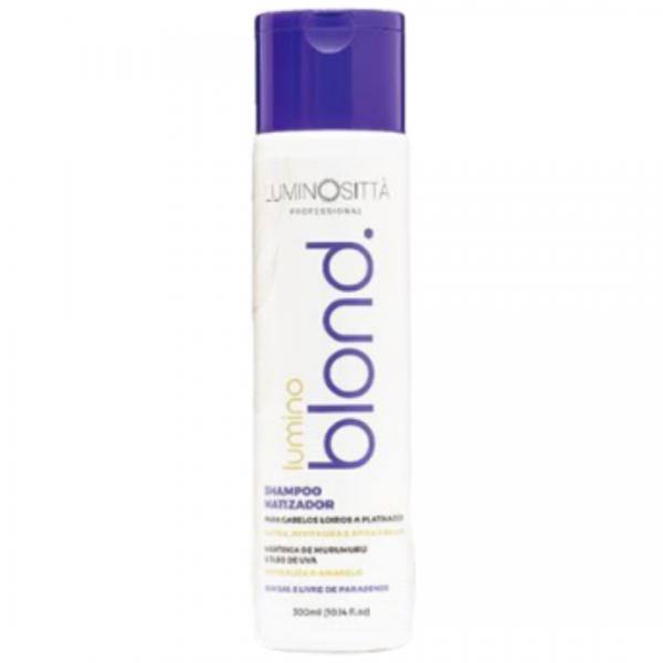 Luminosittà Lumino Blond Shampoo Matizador 300 ml em oferta da loja Profissional Shop