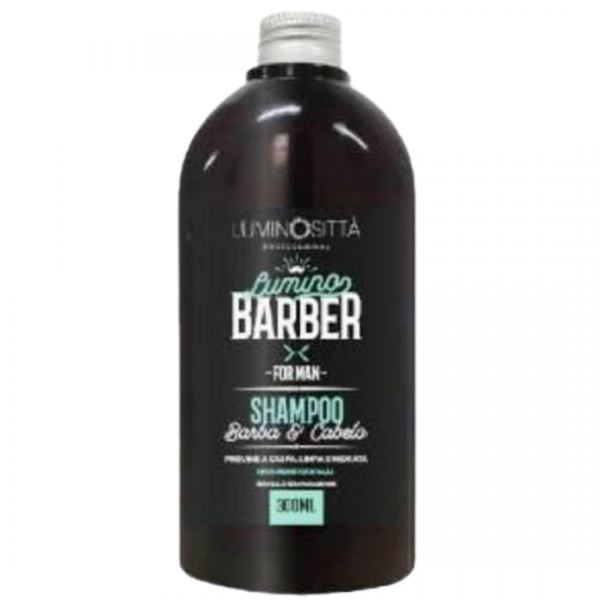 Luminosittà Lumino Barber Shampoo Barba e Cabelo 300 ml em oferta da loja Profissional Shop