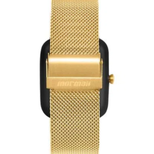 Smartwatch Mormaii Life Full Display Dourado Masculino pulseira